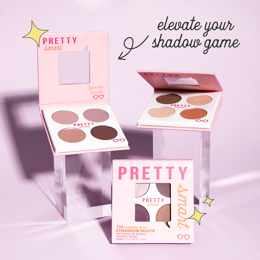 Elevate your shadow game | 3 Palettes | Celebrity Artist Eyeshadow Palette