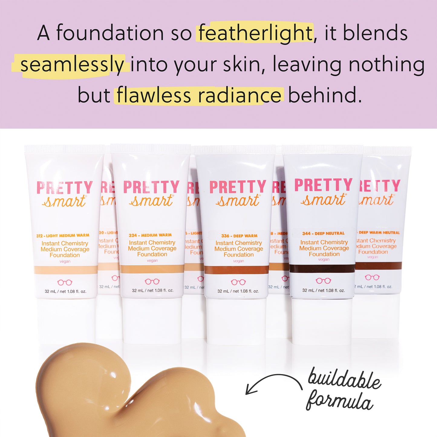 INSTANT CHEMISTRY MEDIUM COVERAGE FOUNDATION