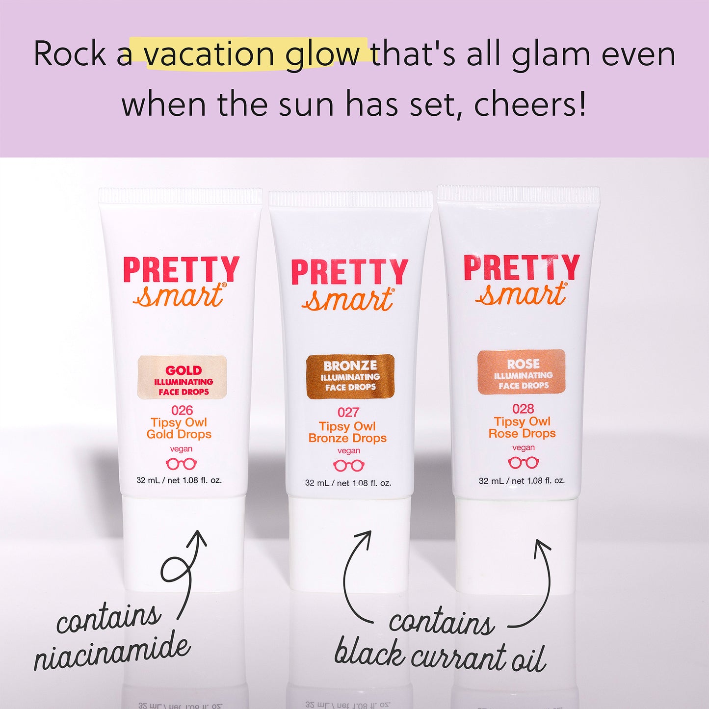 TIPSY OWL ILLUMINATING FACE DROPS