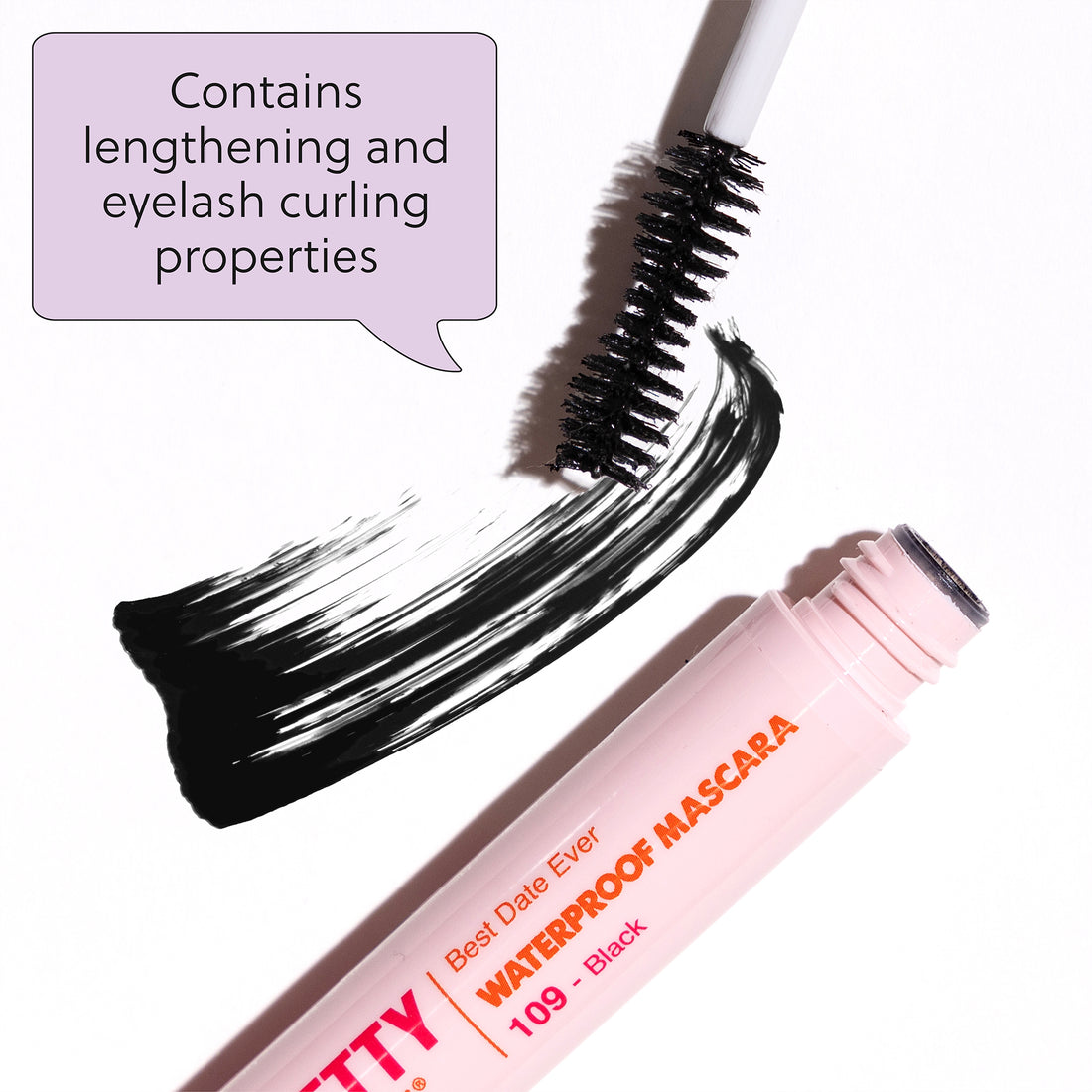 Contains lengthening and eyelash curling properties | Mascara  Best Date Ever Waterproof Mascara