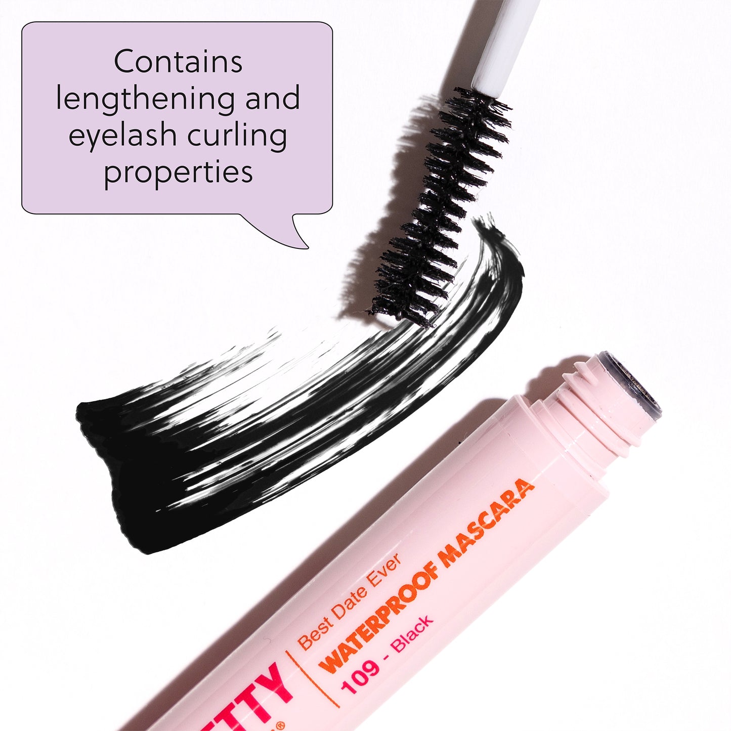 Contains lengthening and eyelash curling properties | Mascara  Best Date Ever Waterproof Mascara