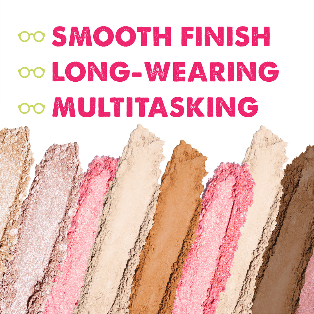 Smooth Finish, Long-wearing, Multitasking | All-in-one Face Palettes | Blush, Bronzer, Highlighter, Finishing Powder