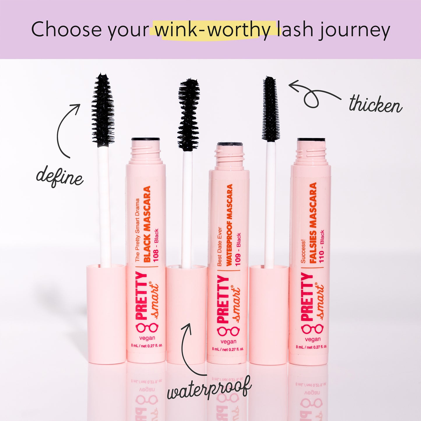PRETTY SMART DRAMA BLACK MASCARA