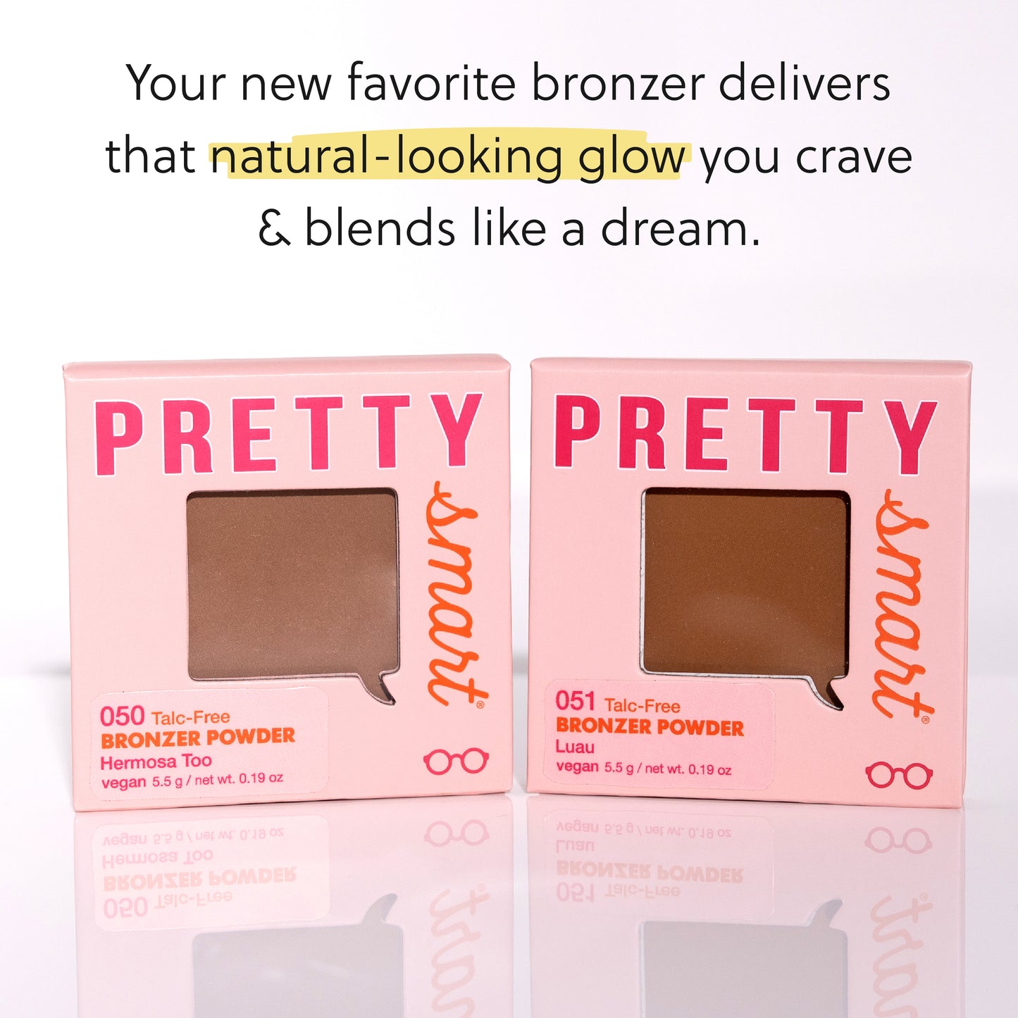 TALC-FREE BRONZER POWDER